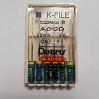 K-File 28 мм, пак.6шт, No035, Dentsply Maillefer