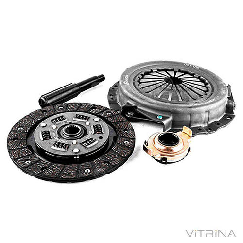 Сцепление ВАЗ 2108 (диск нажимной, ведомый, подшипник) (комплект ...