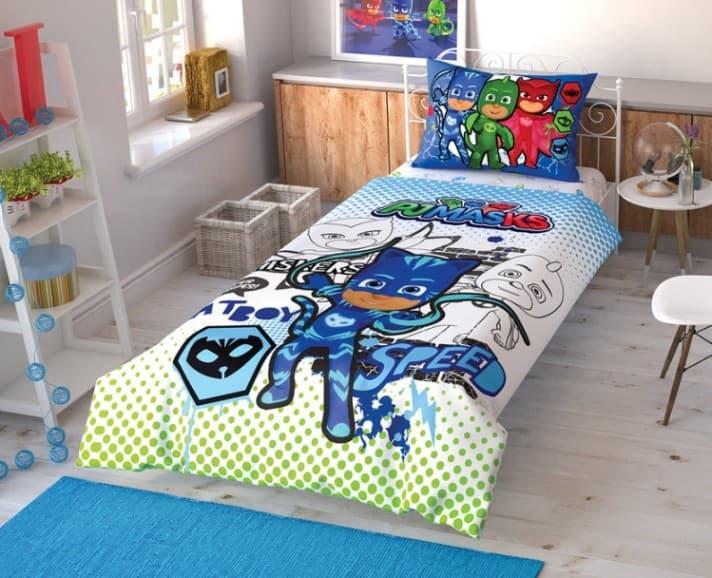 Постільна білизна TAC DISNEY PJ Masks New полуторний