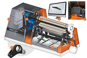 Гибочний верстат HR4W2545 4-валковий гідравлічний