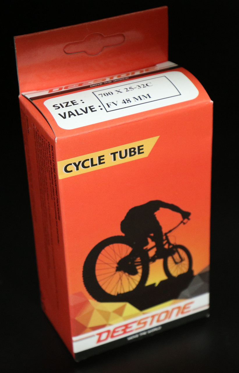 Камера велосипедна 700x25-32C F/V 48 mm Presta Deestone (Таїланд), фото 1