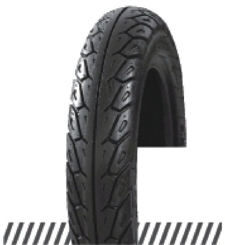 Покришка відмінної якості для скутерів 6PR (60% каучуку) 3.00-10 OCST DX-033, фото 1