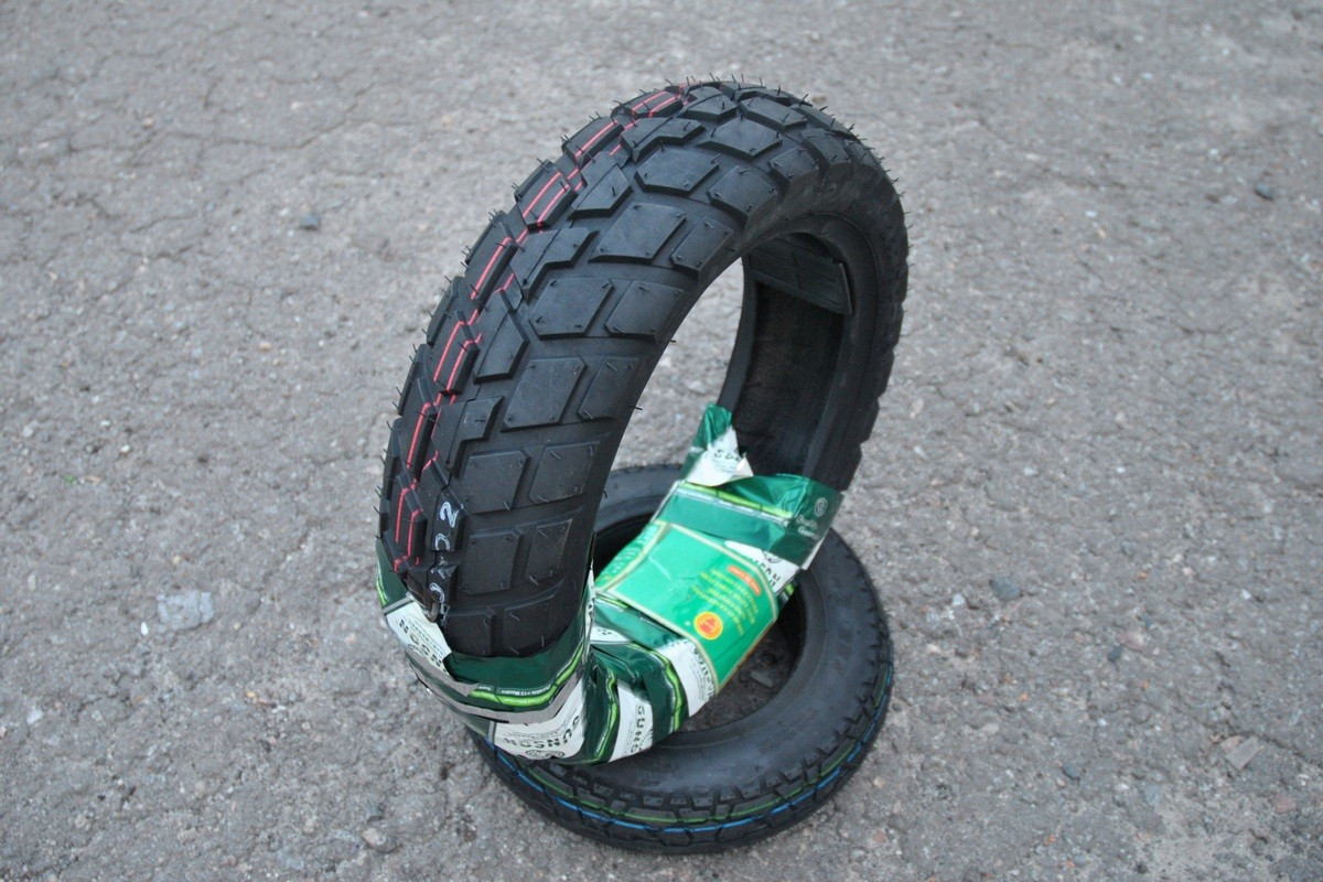 Покришка 120/70-12 OCST DX-025 4PR (60% каучуку) відмінної якості для скутерів, фото 1