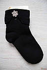 ОПТОМ Шкарпетки махрові з закотом і брошкою-квіткою для дівчинки (24-26(38-40) см.)  Pier Lone 8681788325091, фото 6