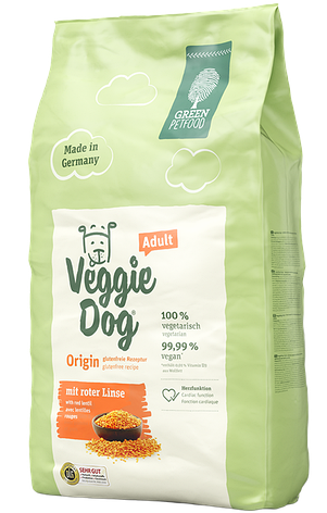Green Petfood Veggie Dog Origin сухий корм для дорослих собак 10 кг, фото 2