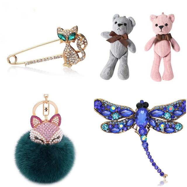 Брошки, Брелки. Набори для макіяжу. Стрази Купить недорогую бижутерию ...