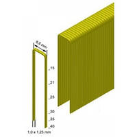 Скоба каркасна (столярна) Prebena тип H-25 ширина 8.6мм (7,2 тис. Шт.)