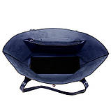 Модна жіноча сумка шоппер. Сумка тоут жіноча класична (чорна), фото 9