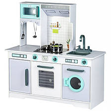 Дитяча дерев'яна кухонна плита та аксесуари Ecotoys, фото 3