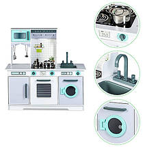 Дитяча дерев'яна кухонна плита та аксесуари Ecotoys, фото 6