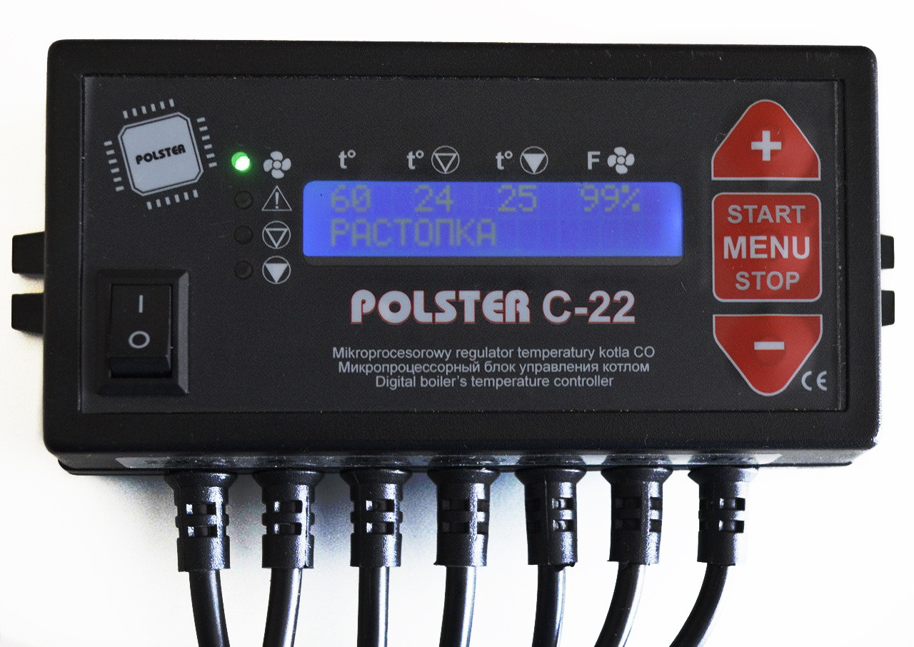 Автоматика POLSTER C-22 для котла, 2 насоса
