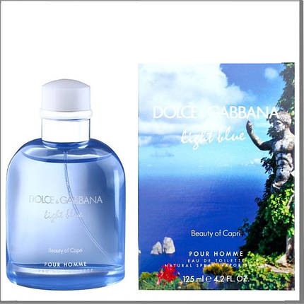 Dolce & Gabbana Light Blue Beauty of Capri туалетна вода 125 ml. (Дольче Габбана Лайт Блю Б'юті Оф Капрі), фото 2