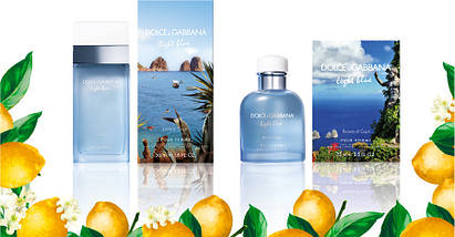 Dolce & Gabbana Light Blue Beauty of Capri туалетна вода 125 ml. (Дольче Габбана Лайт Блю Б'юті Оф Капрі), фото 2