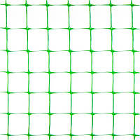 Сітка вольєрна зелена, 1,5х100 м, (червона: 30х35 мм, щільність: 46 г/м2.кв)