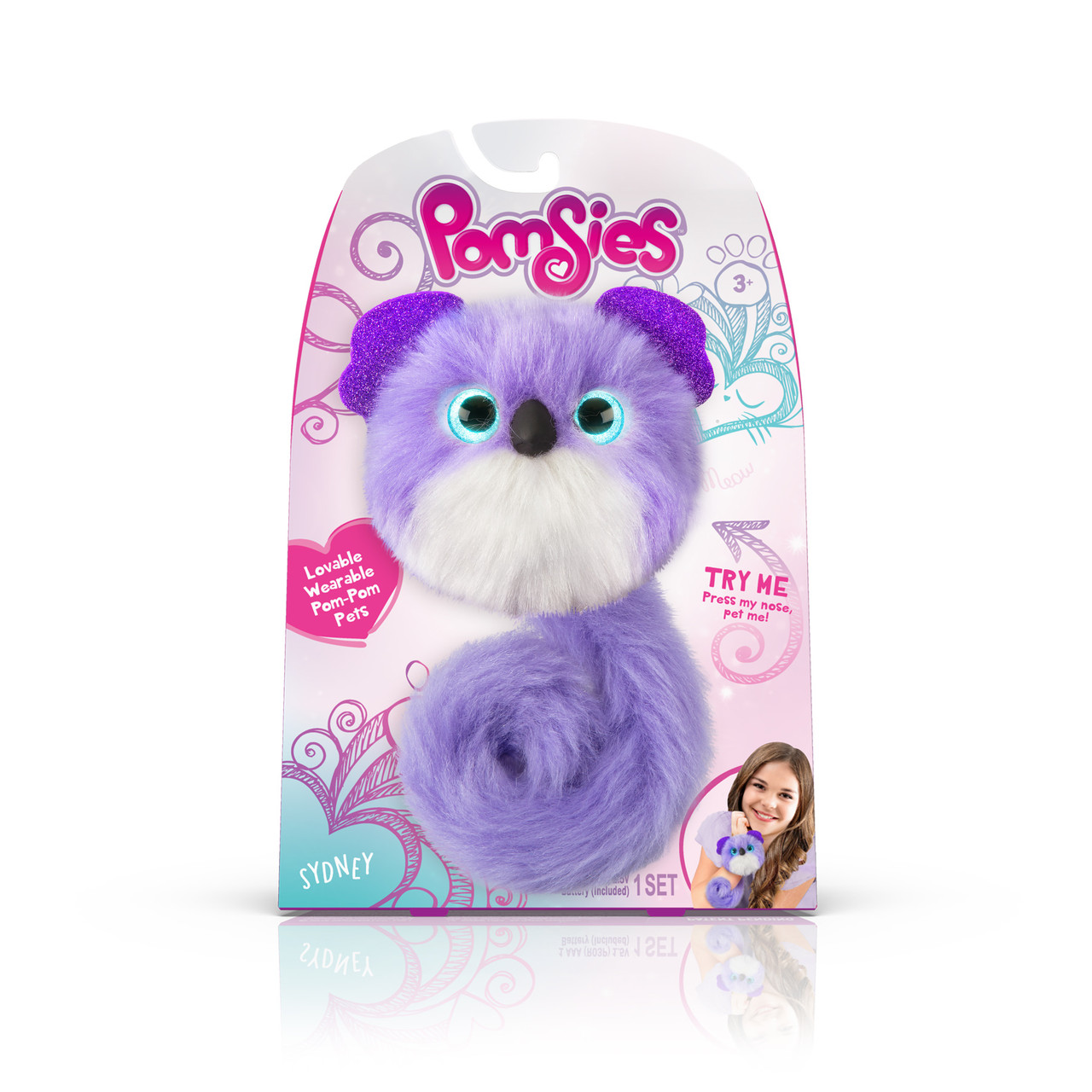 Інтерактивна іграшка кошеня Помсис Коала Сідней 01888 Pomsies Koala Sydney Оригінал