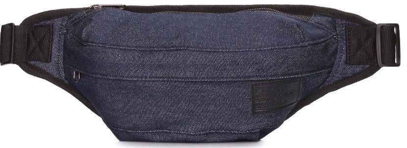 Джинсовая сумка на пояс Poolparty Bumbag синий