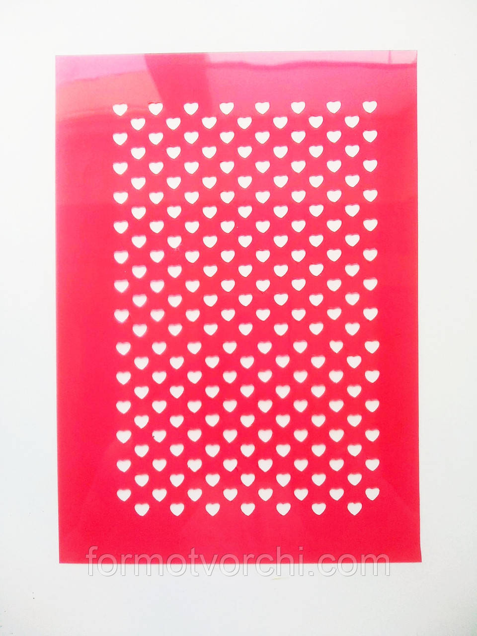 Трафарети для пряників "Сердечка 4"