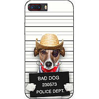 Силіконовий чохол для ZTE Nubia M2 з картинкою Bad Dog