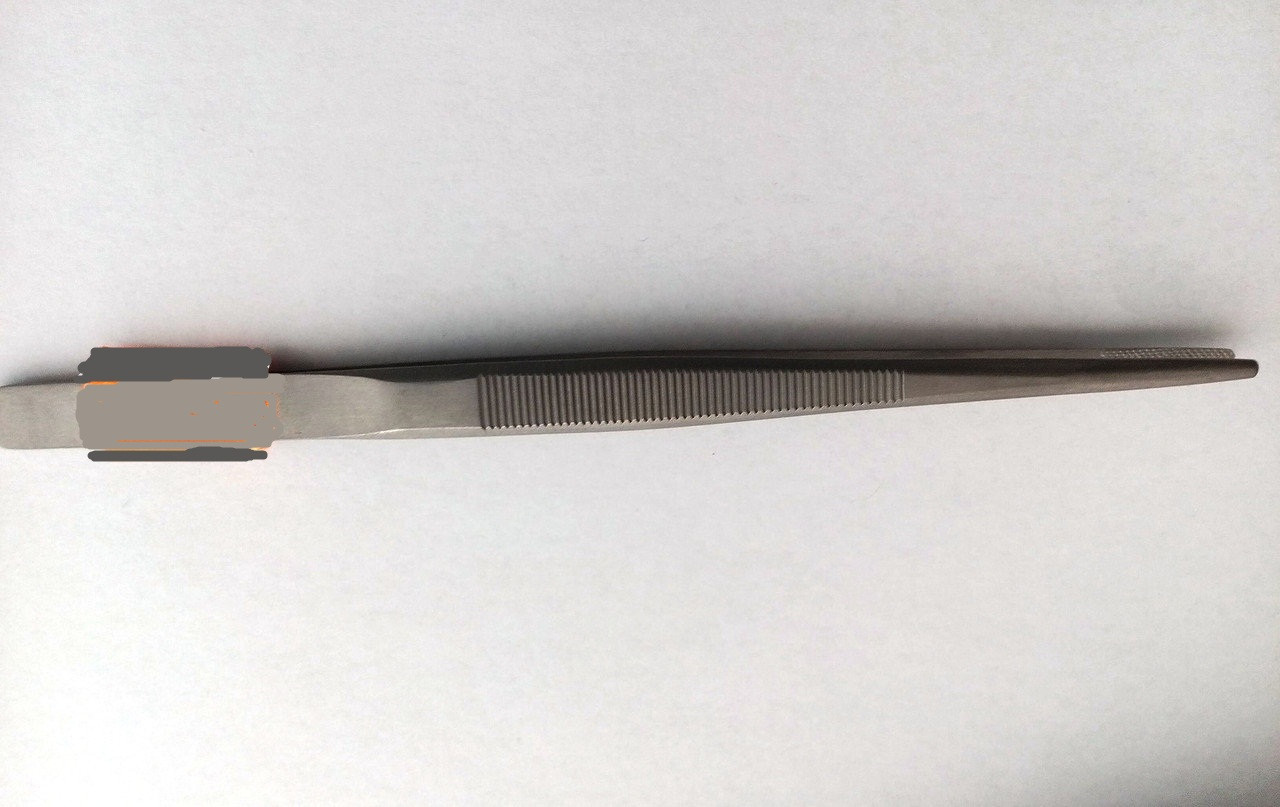 Пінцет з канавкою і тонкими лапками (MOON), фото 1