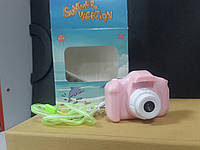 Цифровой детский фотоаппарат с функцией видео розовый Amazing