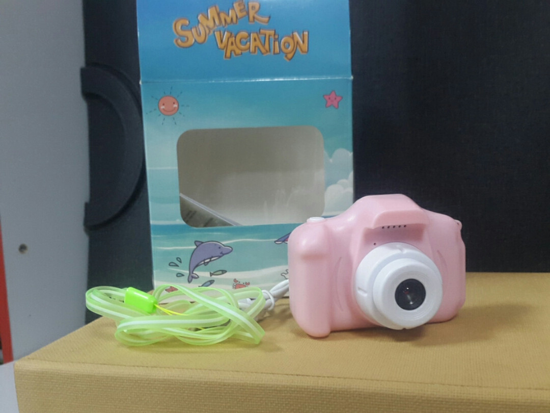 Цифровой детский фотоаппарат с функцией видео розовый Amazing - фото 1 - id-p1044787812