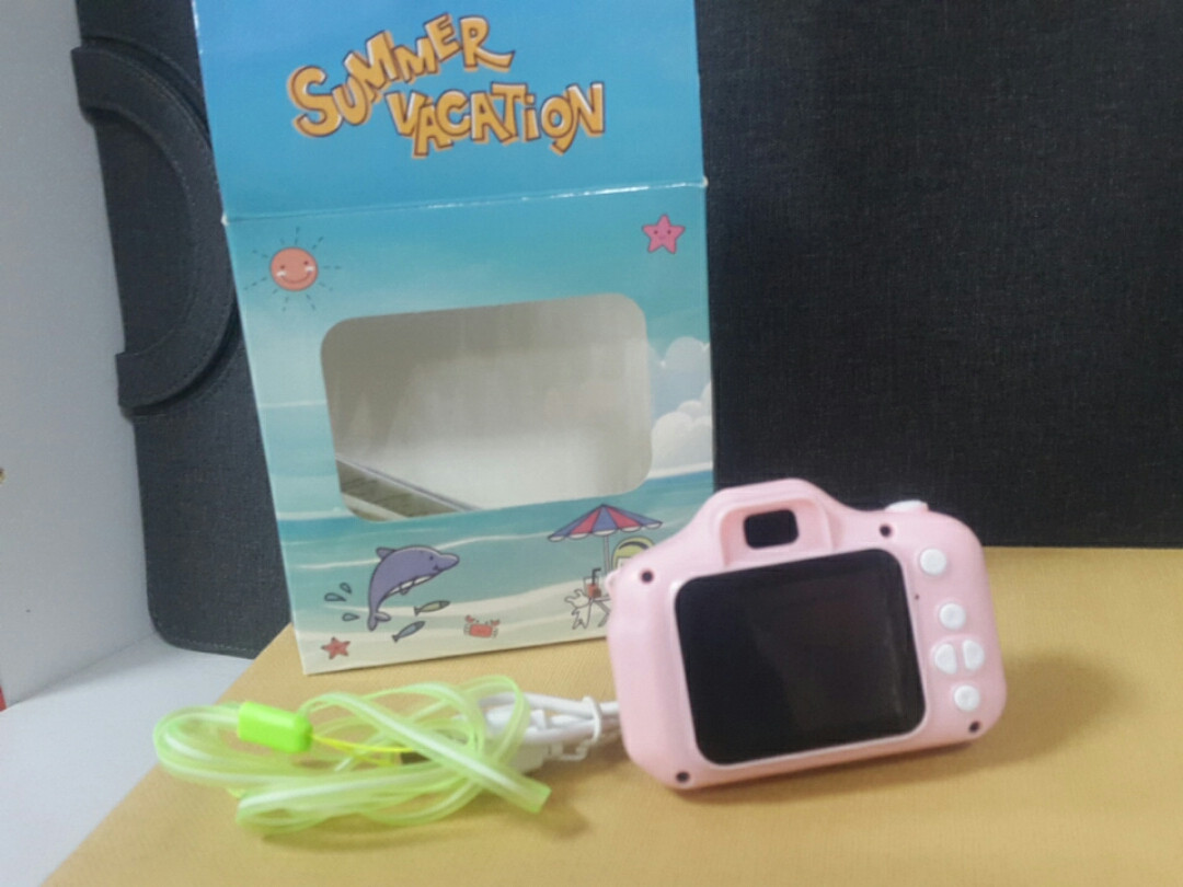 Цифровой детский фотоаппарат с функцией видео розовый Amazing - фото 2 - id-p1044787812