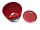 Квітковий Вазон "Матильда" з підставкою V=2,2 л (d=16см h=14,5 см) червоний "Омела", фото 2