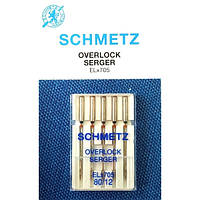 Набор игл Schmetz Overlok №80