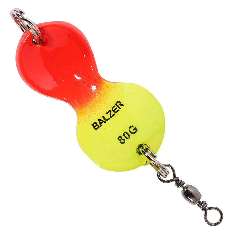 Блешня Balzer Flatfish Spoon 80гр.колір - orange/yellow