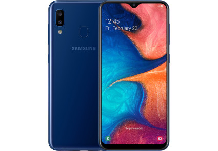 Samsung Galaxy A20 (A205F) Blue 1 рік гарантії офіціал