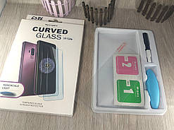 5D full glue захисне скло для Samsung Galaxy S10e G970F з ультрафіолетовим клеєм (повне проклеювання)