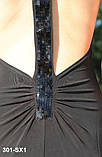 Стильна маленька чорна сукня коктейльне a.play для випускного 44 S, фото 4