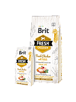 Корм Brit Fresh Adult Chicken/Potato (для взрослых собак, курица, картофель)