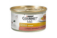Gourmet Gold Голд террин с уткой, морковью, шпинатом 85гр