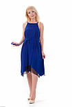 Жіночий сарафан двосторонній a.play на тонких бретелях 44 S чорний/синій, фото 4