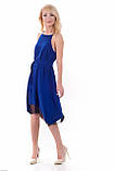 Жіночий сарафан двосторонній a.play на тонких бретелях 44 S чорний/синій, фото 3