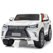 Дитячий електромобіль джип Lexus LX 570 M 3906EBLR-1 (4x35W, 2x12V14Ah), фото 4