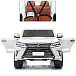 Дитячий електромобіль джип Lexus LX 570 M 3906EBLR-1 (4x35W, 2x12V14Ah), фото 8