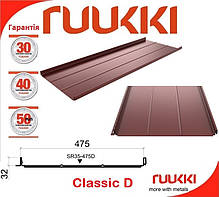 Фальцева покрівельна панель Ruukki Classic Crown-BT, фото 4