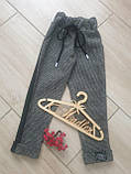 Теплі штани для дівчинки  98, 104р, фото 2