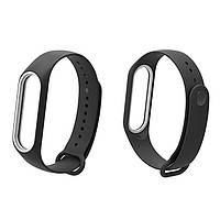 Ремешок Gasta New for Xiaomi Mi Band 3 color Black/White