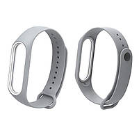 Ремешок Gasta New for Xiaomi Mi Band 3 color Grey/White