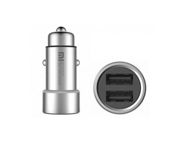 Автомобільний зарядний пристрій Xiaomi Mi Car Charger Silver (GDS4042CN)