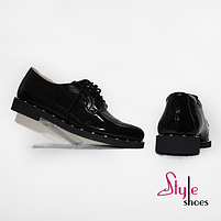 Туфлі оксфорди, жіночі з натуральної шкіри "Style Shoes", фото 3