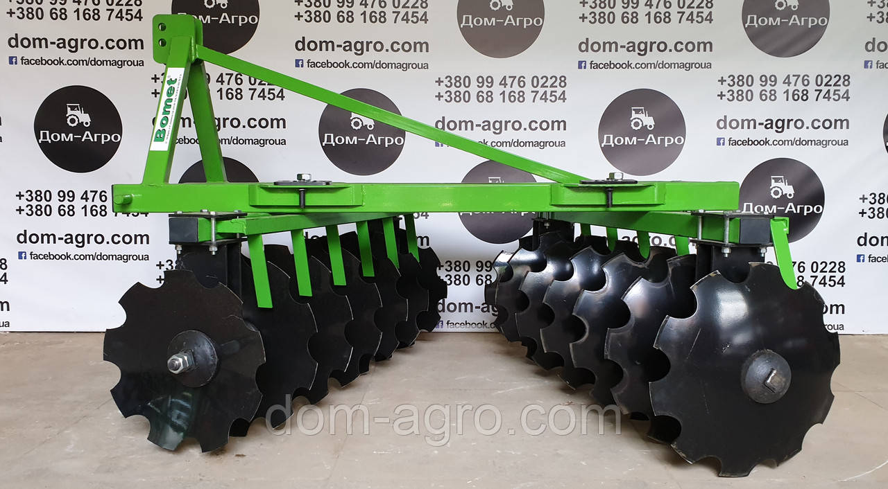 Bomet Борона дискова 1.5 м навісна, фото 1