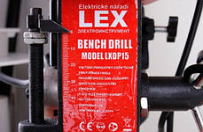 ✔️ Настільний свердлильний верстат LEX LXDP15 | 1600W | 16 мм | 280 мм x 170 мм, фото 2