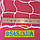 Сітка-гаситель для футзалу, гандболу «СТАНДАРТ» білий (комплект з 2 шт.), фото 4