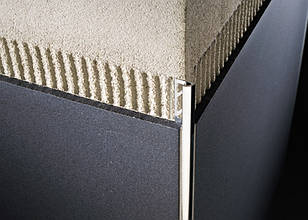 Профіль алюміній закруглений сатин 10 мм — 2,7 м, шт.