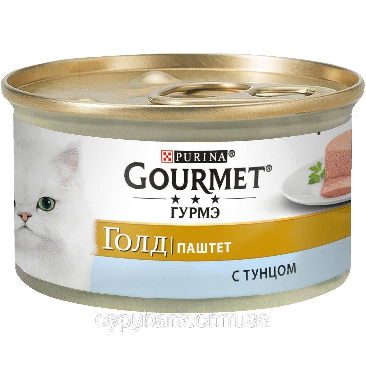 Gourmet Gold (Гурмет Голд) паштет з тунцем 85гр, фото 1