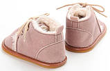 Демі черевики малюкам 11см бежеві., фото 3